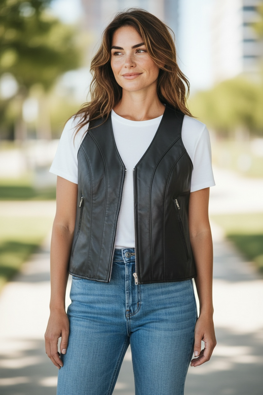 Women's • #79  •  Zipper Front Vest