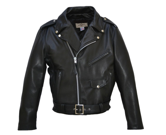 Brando •Black Leather• Motorcycle Jacket