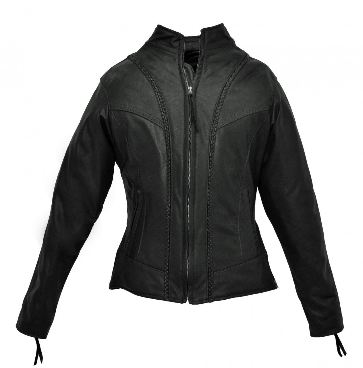 Women's  •Ali-oop • Leather Motorcycle Jacket