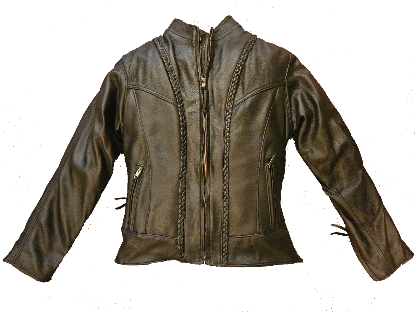 Women's  •Ali-oop • Leather Motorcycle Jacket