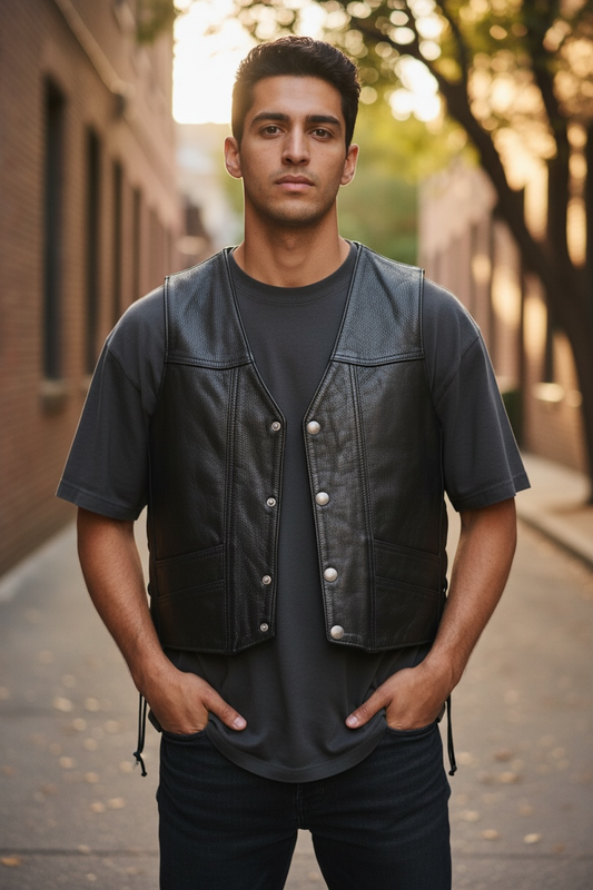 Men's • #69 • Buiffalo Nickel Snap-front Vest