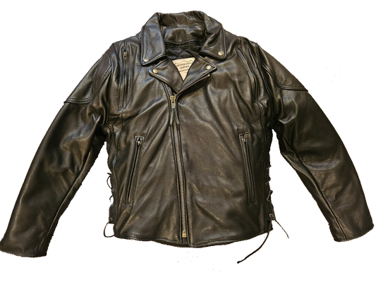 Men's  Leather Motorcycle Jacket