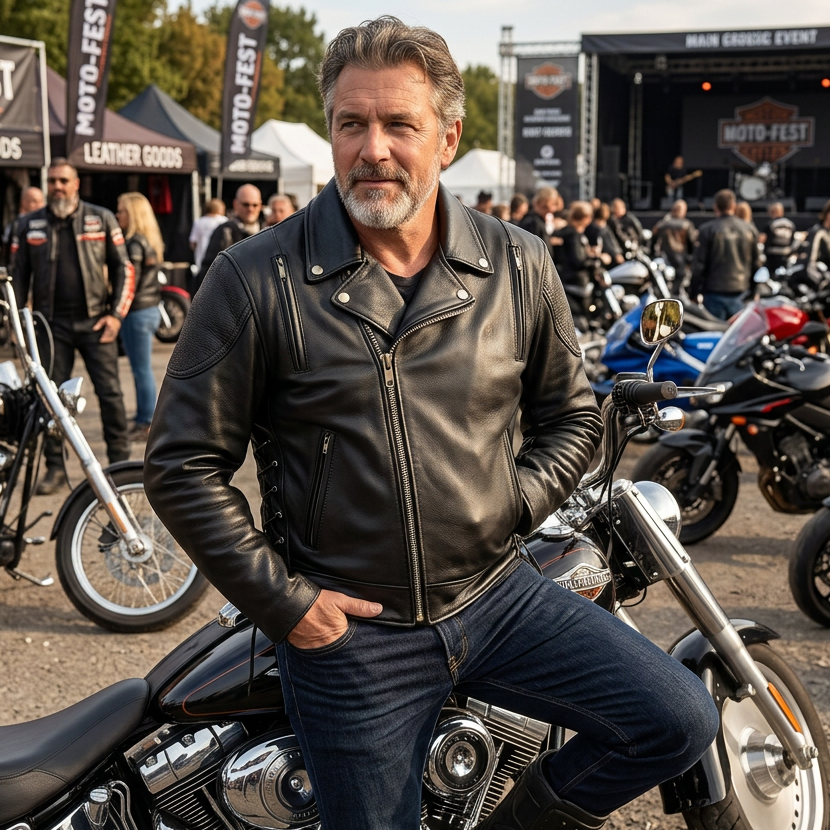 Men's   • PQLV • Motorcycle Jacket