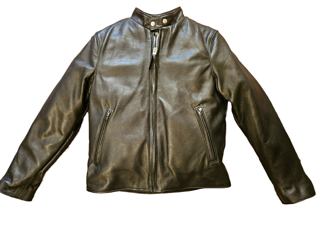 Men's  •Scooter • Leather Motorcycle Jacket