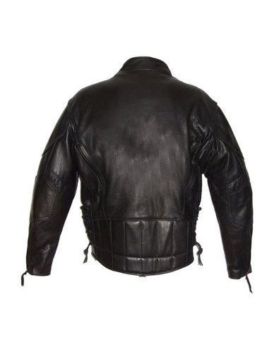 Men's  •Morrison• Leather Motorcycle Jacket