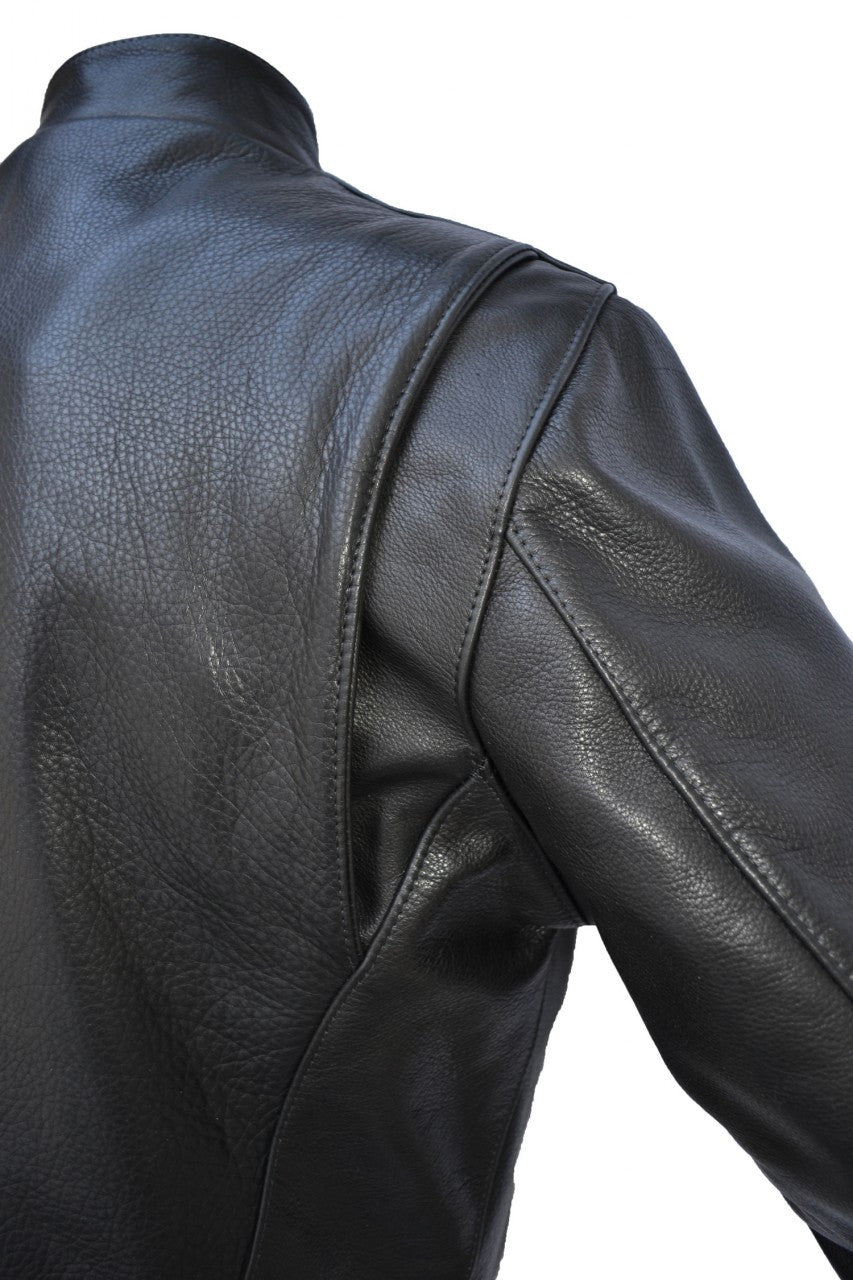 Men's  •Scooter • Leather Motorcycle Jacket