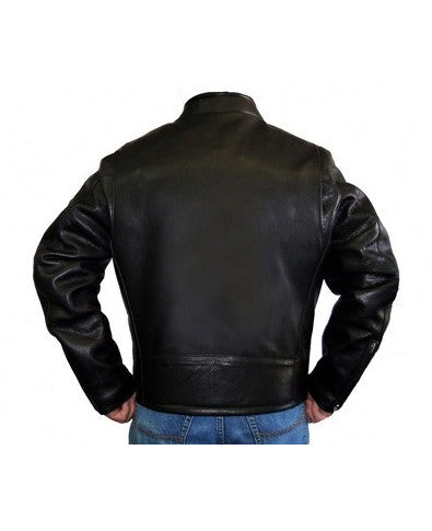 Men's  •Scooter • Leather Motorcycle Jacket