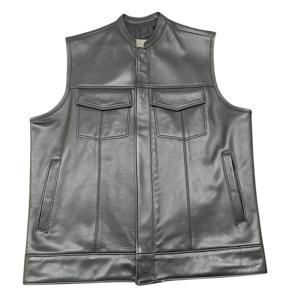 Men's •Collared Club #75• Zipper Front Pocket Vest